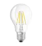 Ledvance Classic LED E27 Birne Fadenlampe Klar 4W 470lm - 827 Extra Warmweiß | Ersatz für 40W