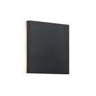 Nordlux Artego Wandleuchte Aluminium Schwarz 8W 484lm - 830 Warmweiß