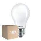 Mehrfachpackung 10x Philips Master LED E27 Birne Fadenlampe Matt 7.2W 1055lm - 922-927 Dim To Warm | Höchste Farbwiedergabe - Dimmbar - Ersatz Für 75W