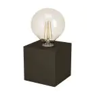Eglo Tischlampe Prestwick 2 Stahl Bronze | IP20 - Geeignet für 1x E27 